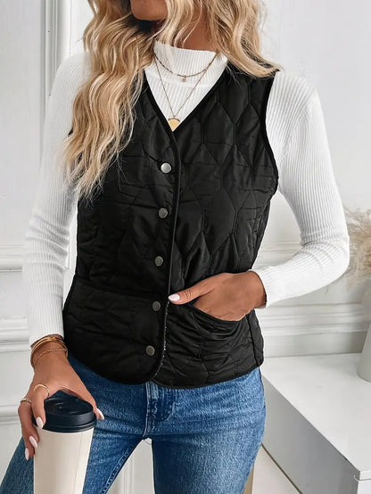 Norley Quilted Bomber Vest