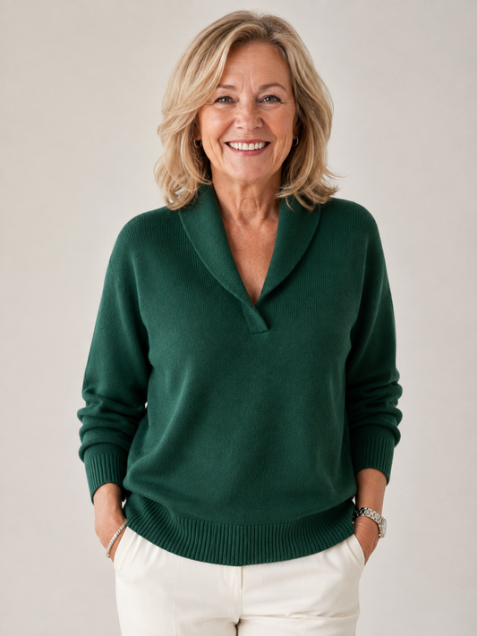 The Soft V-Neck Jumper