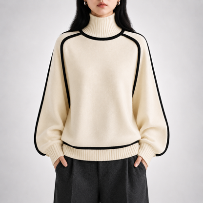 Elara Turtleneck Knit Sweater