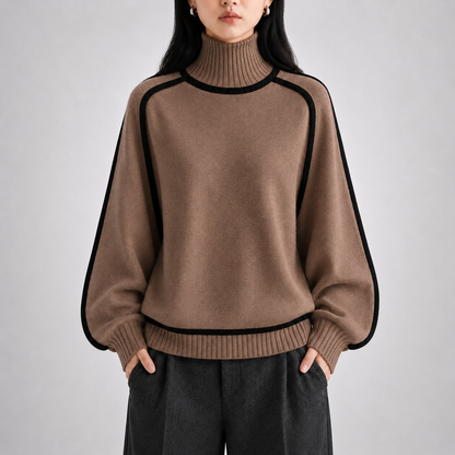 Elara Turtleneck Knit Sweater