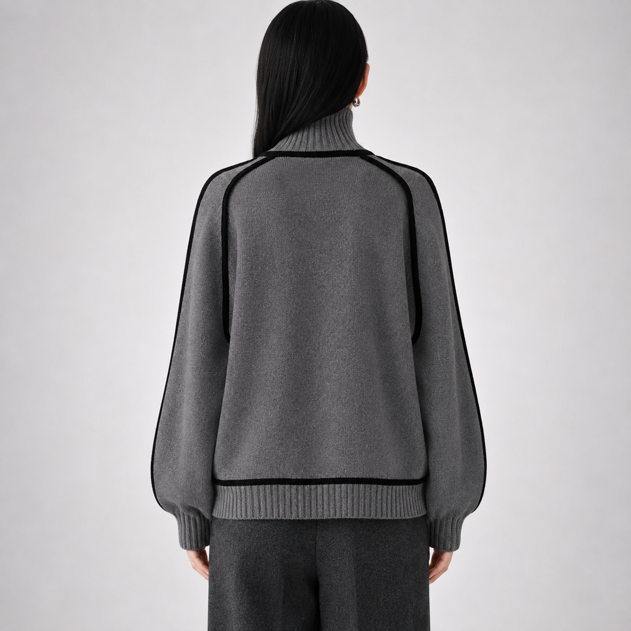 Elara Turtleneck Knit Sweater