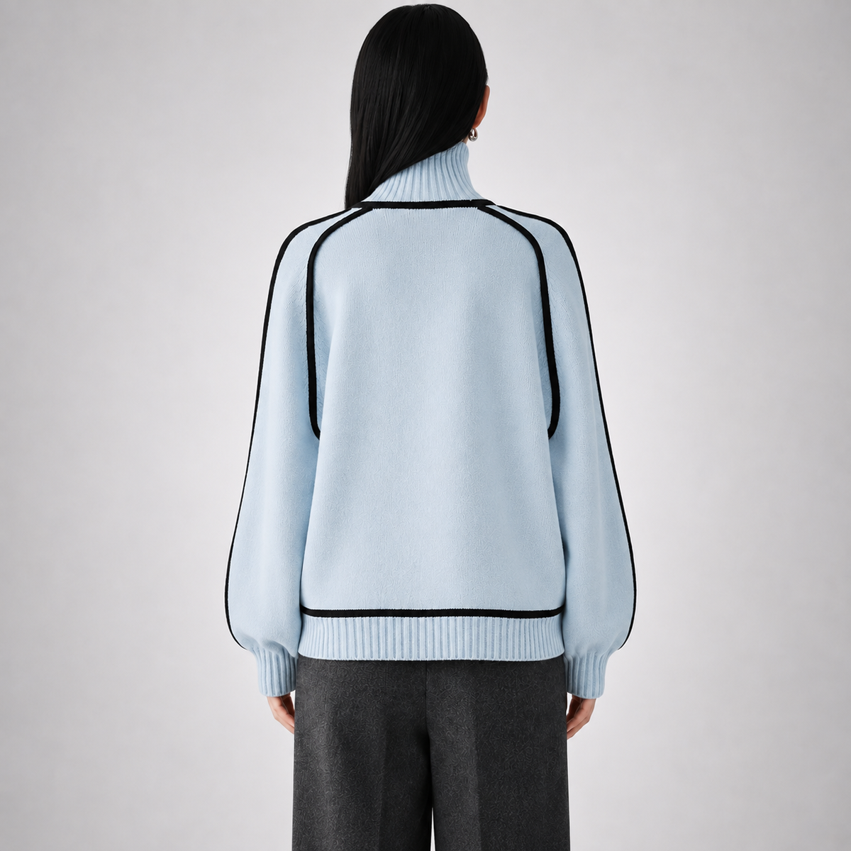 Elara Turtleneck Knit Sweater