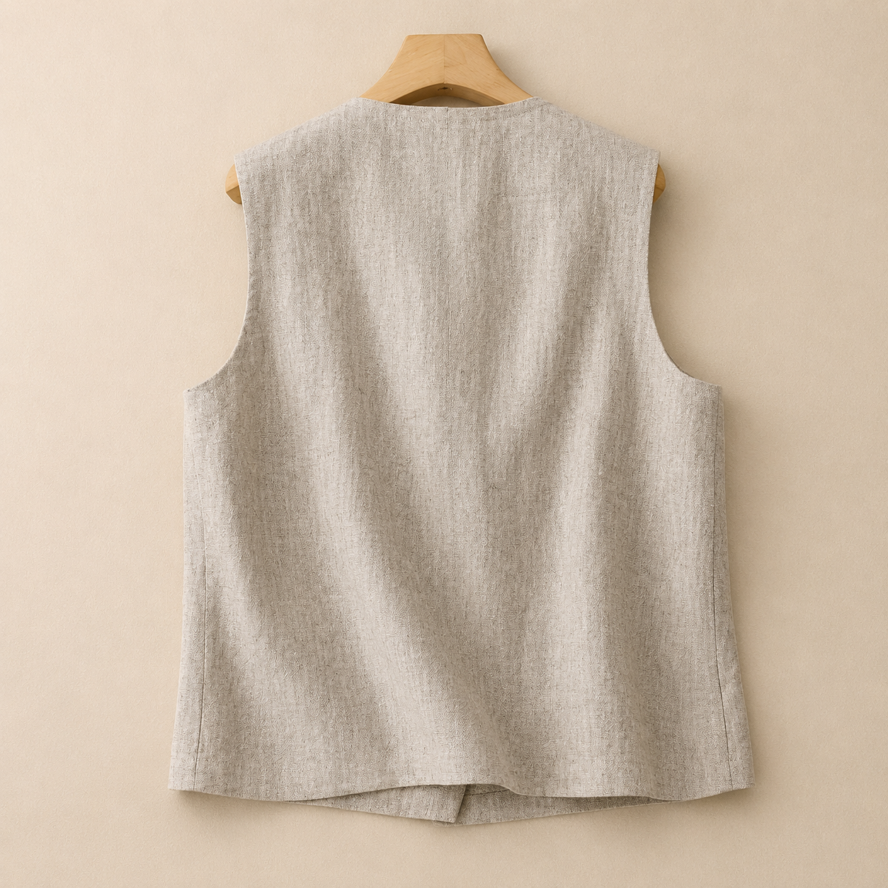 Aveline Cotton Linen Vest
