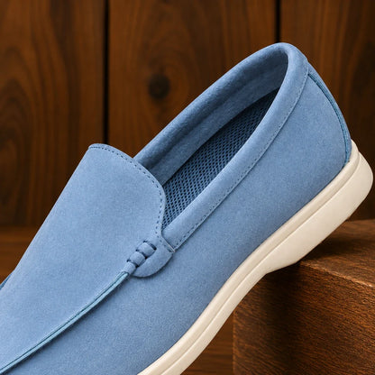 Modern Suede Loafers