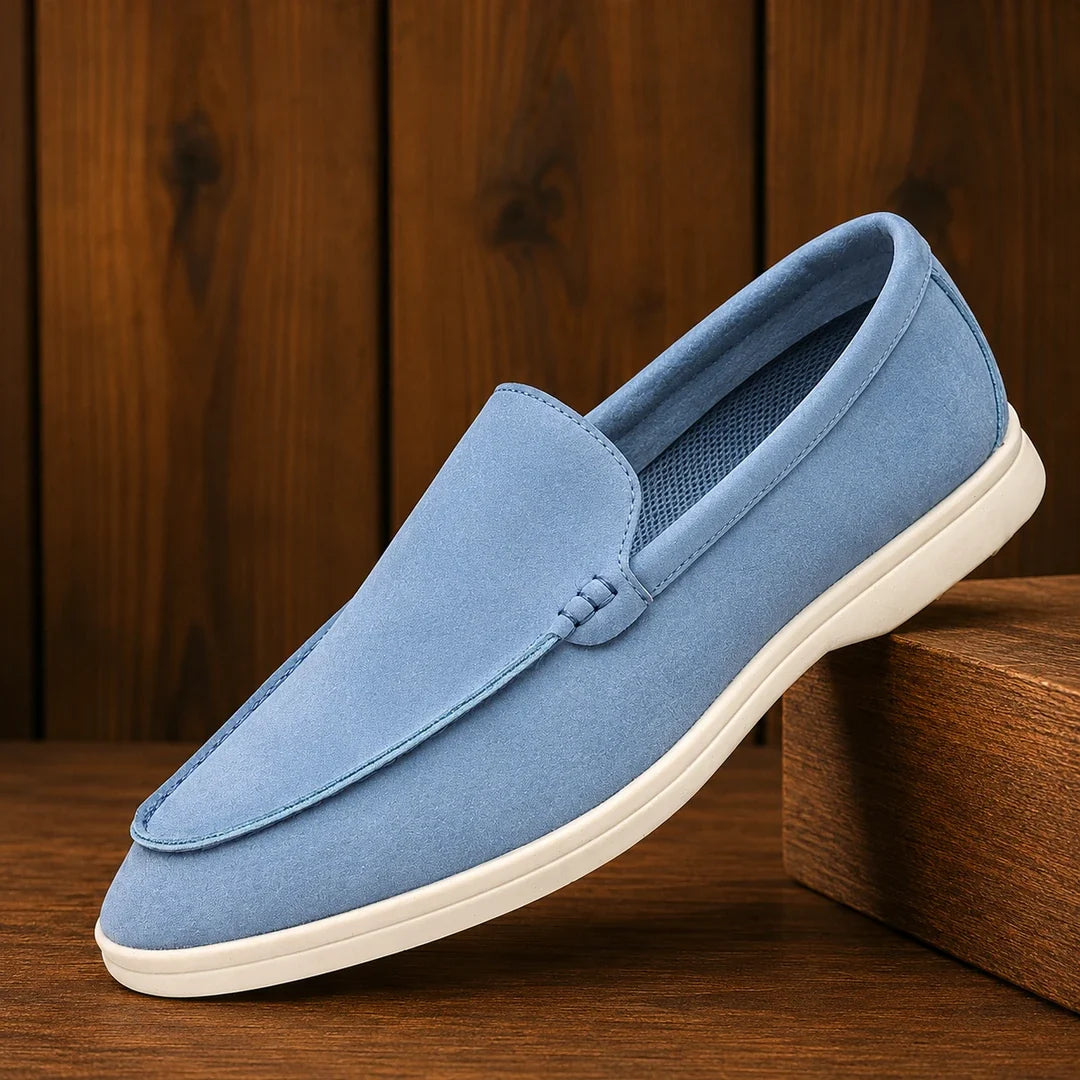 Modern Suede Loafers