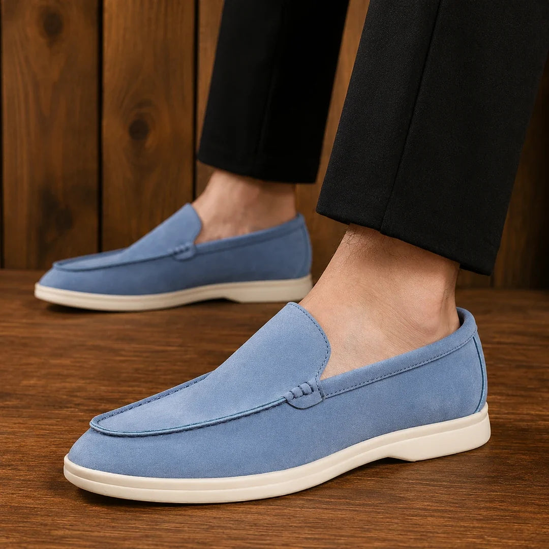 Modern Suede Loafers