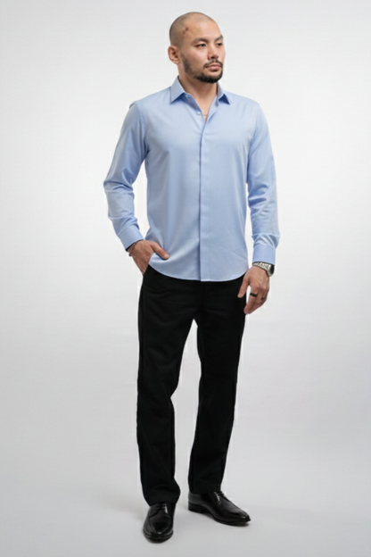 The Wrinkle-Free Button-down Shirt