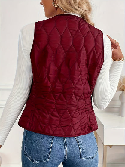 Norley Quilted Bomber Vest