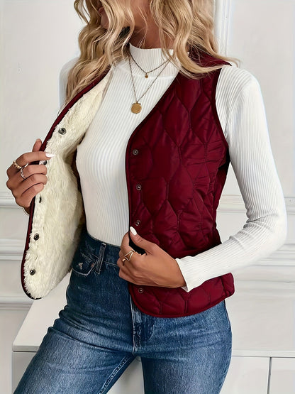 Norley Quilted Bomber Vest
