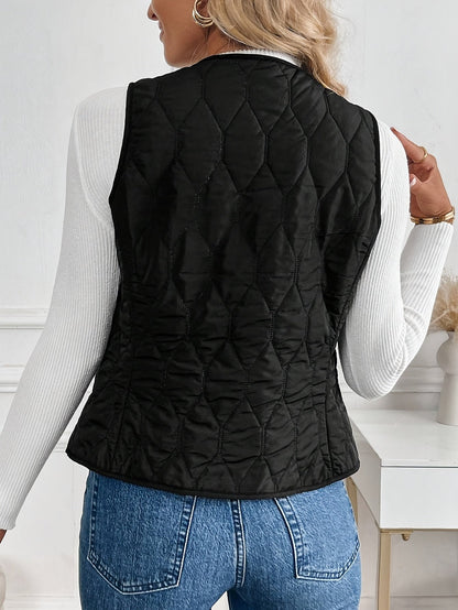 Norley Quilted Bomber Vest