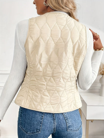 Norley Quilted Bomber Vest